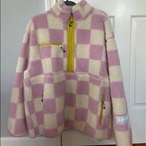 Levi’s Quarter Zip Teddy Jacket